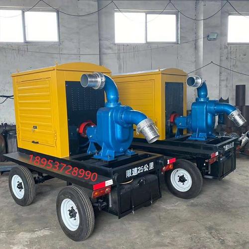 安徽防汛移动泵车拖车式吸水泵关于产品